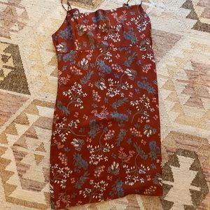 Lulu silk mini dress